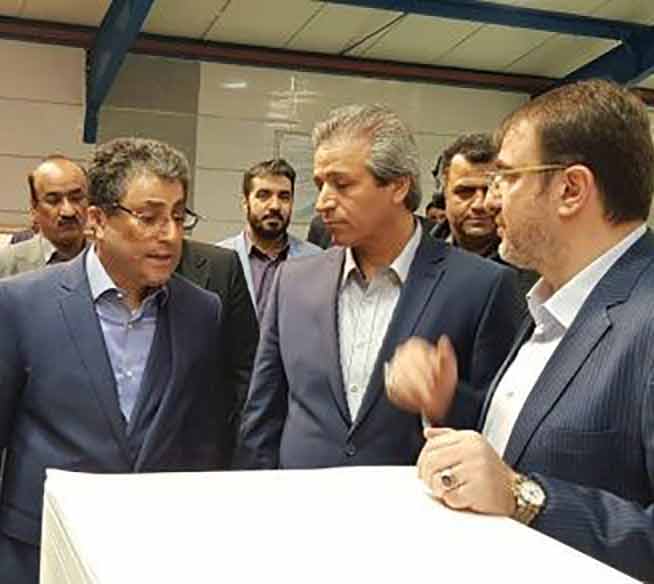 دکتر فضلی و جمعی از مدیران ارشد از ۱۰ کارخانه گروه در استان قزوین بازدید کردند